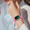 ColorPop Silikon Armband Butterfly Apple Watch 41/40/38 mm (M/L) Hot Pink - Teknikhallen.se