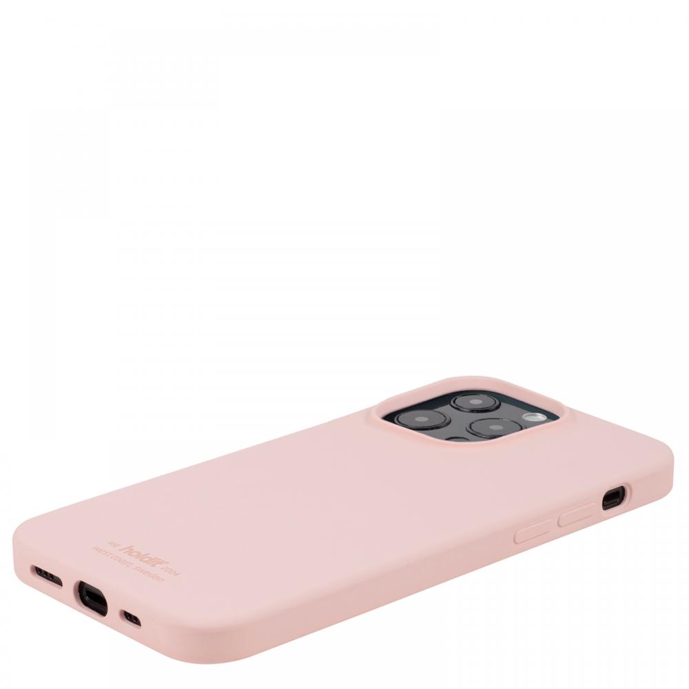 holdit holdit iPhone 13 Pro - Mobilskal Silikon - Blush Pink - Teknikhallen.se