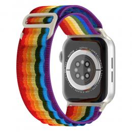 ColorPop Apple Watch 38/40/41 mm Armband Alpine Pro Loop Rainbow - Teknikhallen.se