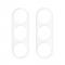  Samsung Galaxy S24 FE Linsskydd 2-PACK Hrdat Glas - Teknikhallen.se