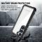  Samsung Galaxy S23 Skal Shockproof Hybrid Svart - Teknikhallen.se