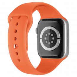 ColorPop Apple Watch 38/40/41 mm Silikon Armband (M/L) Orange - Teknikhallen.se