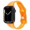  Apple Watch 38/40/41mm CrystalFlex TPU Armband Orange - Teknikhallen.se