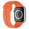 ColorPop Apple Watch 38/40/41 mm Silikon Armband (M/L) Orange - Teknikhallen.se