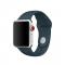  Silikon Armband Apple Watch 41/40/38 mm (S/M) - Mrk Grn - Teknikhallen.se
