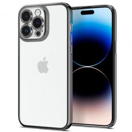 Spigen Spigen iPhone 14 Pro Skal Optik Crystal Chrome Grey - Teknikhallen.se