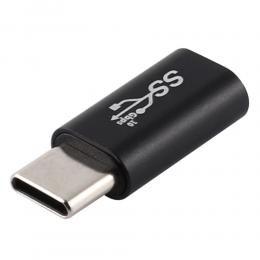  USB-C Hona - USB-C Hane Adapter Svart - Teknikhallen.se