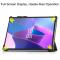  Lenovo Tab P11 Pro Gen 2 Fodral Tri-Fold Lder Svart - Teknikhallen.se