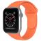 ColorPop Apple Watch 38/40/41 mm Silikon Armband (S/M) Orange - Teknikhallen.se