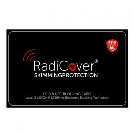Radicover Radicover RFID Skimmingskydd Skim-Block Kort Svart - Teknikhallen.se