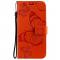  iPhone 13 Pro Max - Butterfly Lder Fodral - Orange - Teknikhallen.se