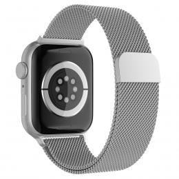 ColorPop ColorPop Milanese Loop Metall Armband Apple Watch 38/40/41 mm Silver - Teknikhallen.se