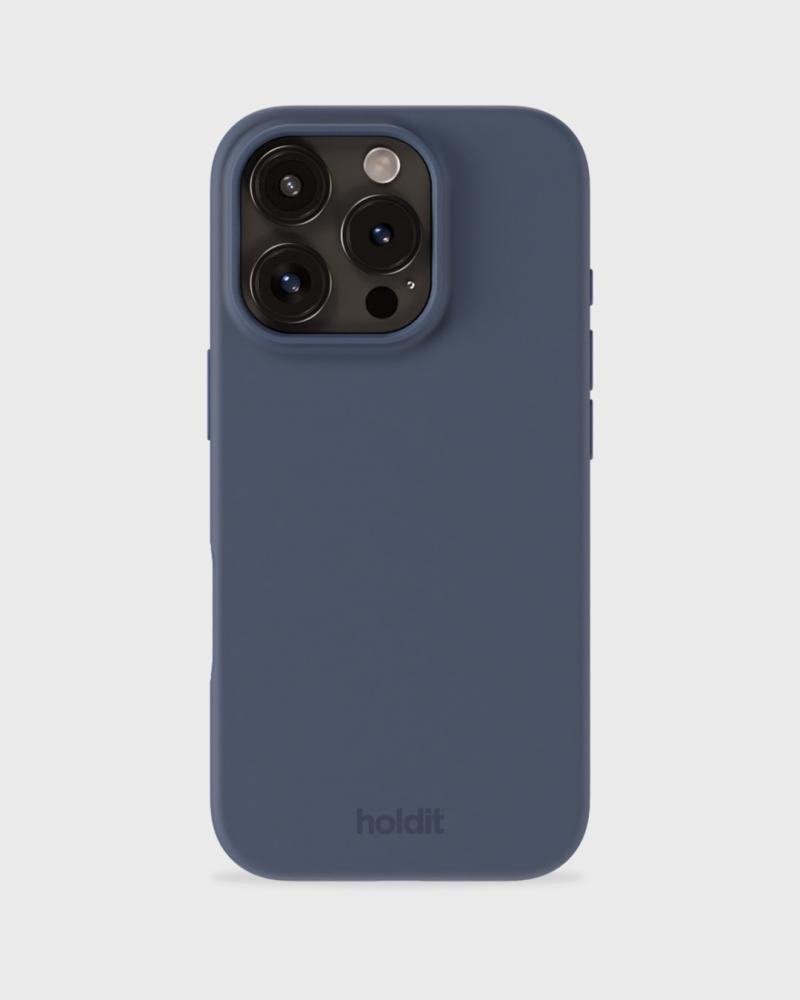 holdit holdit iPhone 16 Pro Skal Silikon Pacific Blue - Teknikhallen.se