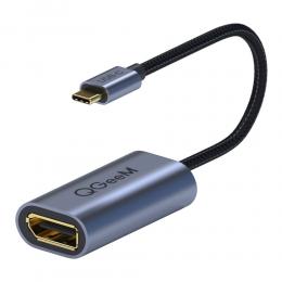  USB-C Thunderbolt3 till DisplayPort Hona Adapter 4K 60Hz Blå - Teknikhallen.se