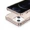  iPhone 15 Skal Hybrid Glitter Guld - Teknikhallen.se