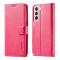 LC.IMEEKE Samsung Galaxy S21 Plus - LC.IMEEKE Lder Fodral - Rosa/Rd - Teknikhallen.se