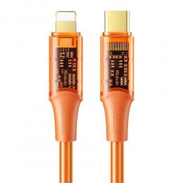 MCDODO Mcdodo 1.8m 36W PD USB-C - Lightning Kabel Orange - Teknikhallen.se