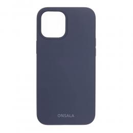 Onsala ONSALA iPhone 12 / 12 Pro Mobilskal Silikon Cobalt Blue - Teknikhallen.se