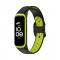  Samsung Galaxy Fit 2 SM-R220 Armband Ihligt Silikon Svart/Grn - Teknikhallen.se