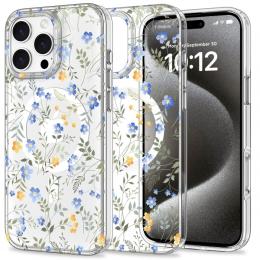 Tech-Protect Tech-Protect iPhone 16 Pro Skal MagSafe MagMood Spring Flowers - Teknikhallen.se