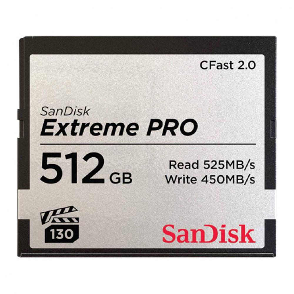 SanDisk SanDisk Cfast 2.0 Extreme Pro 512 GB 525MB/s - Teknikhallen.se