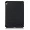  iPad Air 2020/2022/2024 Fodral Tri-Fold Litchi Svart - Teknikhallen.se