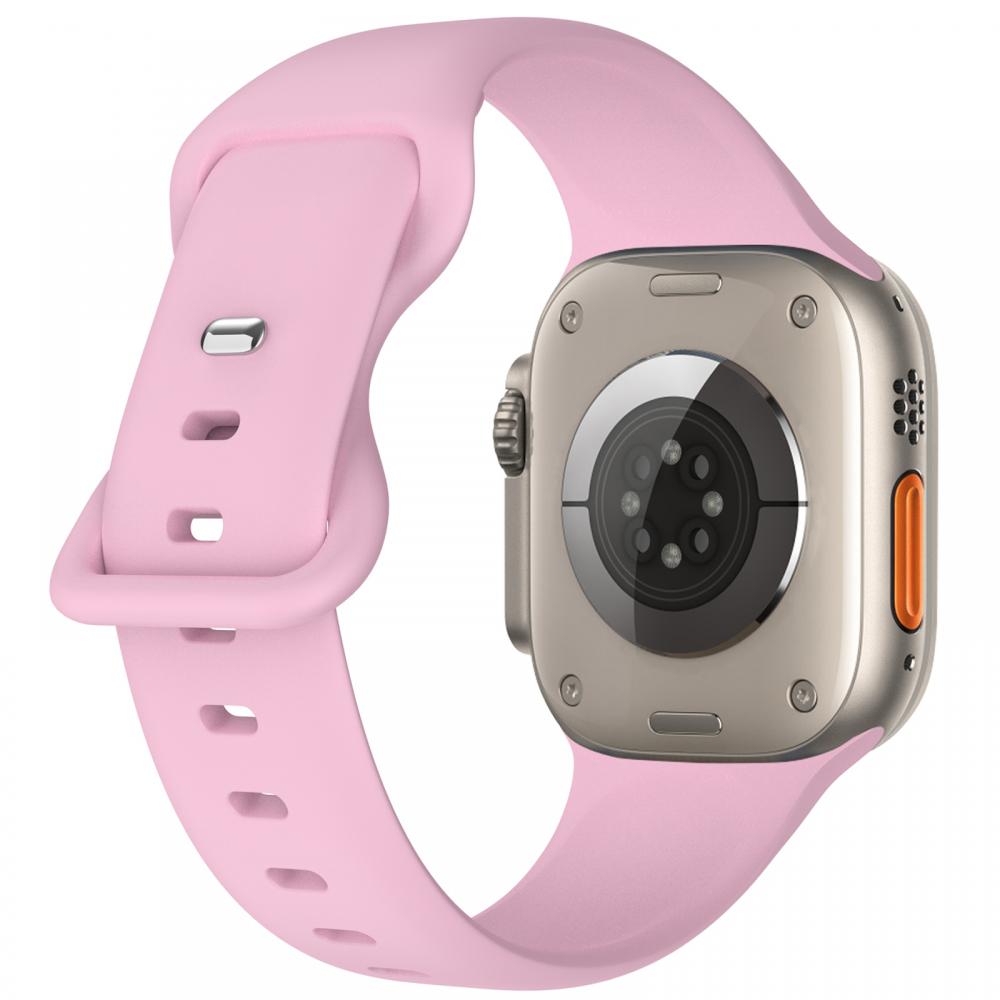 ColorPop Silikon Armband Butterfly Apple Watch 41/40/38 mm (S/M) Lavender - Teknikhallen.se