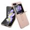  Samsung Galaxy Z Flip 5 Skal Ring Skin Touch Rosguld - Teknikhallen.se