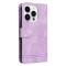  iPhone 15 Pro Fodral Skin Feel Lder Lila - Teknikhallen.se