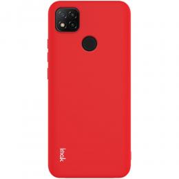 IMAK IMAK Xiaomi Redmi 9C Skal Skin Touch Röd - Teknikhallen.se