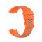  Fitbit Charge 4/3 Silikon Trningsarmband Orange/Gr - Teknikhallen.se