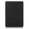  iPad Air 2020/2022/2024 Fodral Tri-Fold Litchi Svart - Teknikhallen.se