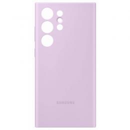 Samsung Samsung Galaxy S23 Ultra Skal Silicone Lilac - Teknikhallen.se