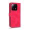  Xiaomi 13 Pro 5G Fodral Skin Touch Rosa/Rd - Teknikhallen.se