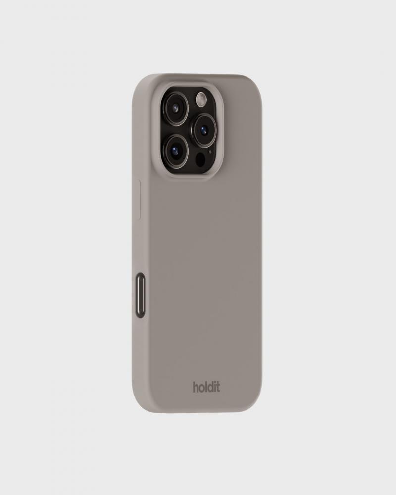 holdit holdit iPhone 16 Pro Max Skal Silikon Taupe - Teknikhallen.se