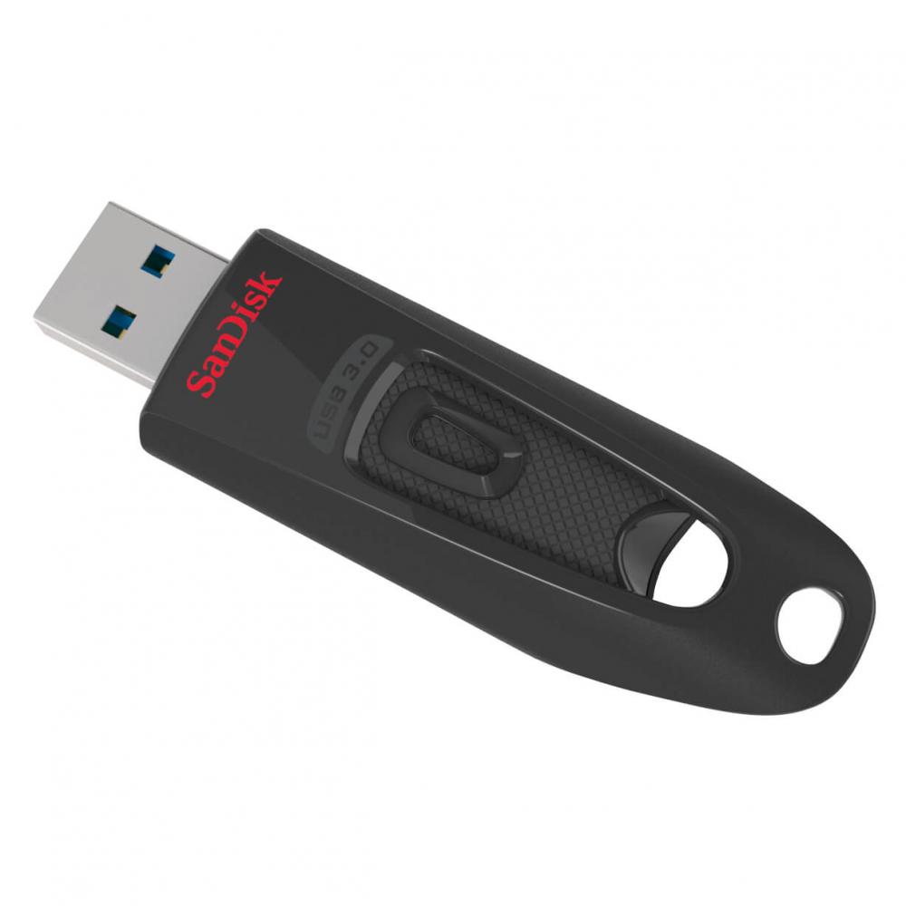 SanDisk SanDisk USB-minne 3.0 Ultra 256 GB 100MB/s - Teknikhallen.se