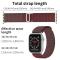 ColorPop Apple Watch 38/40/41 mm Armband Alpine Pro Loop Burgundy - Teknikhallen.se