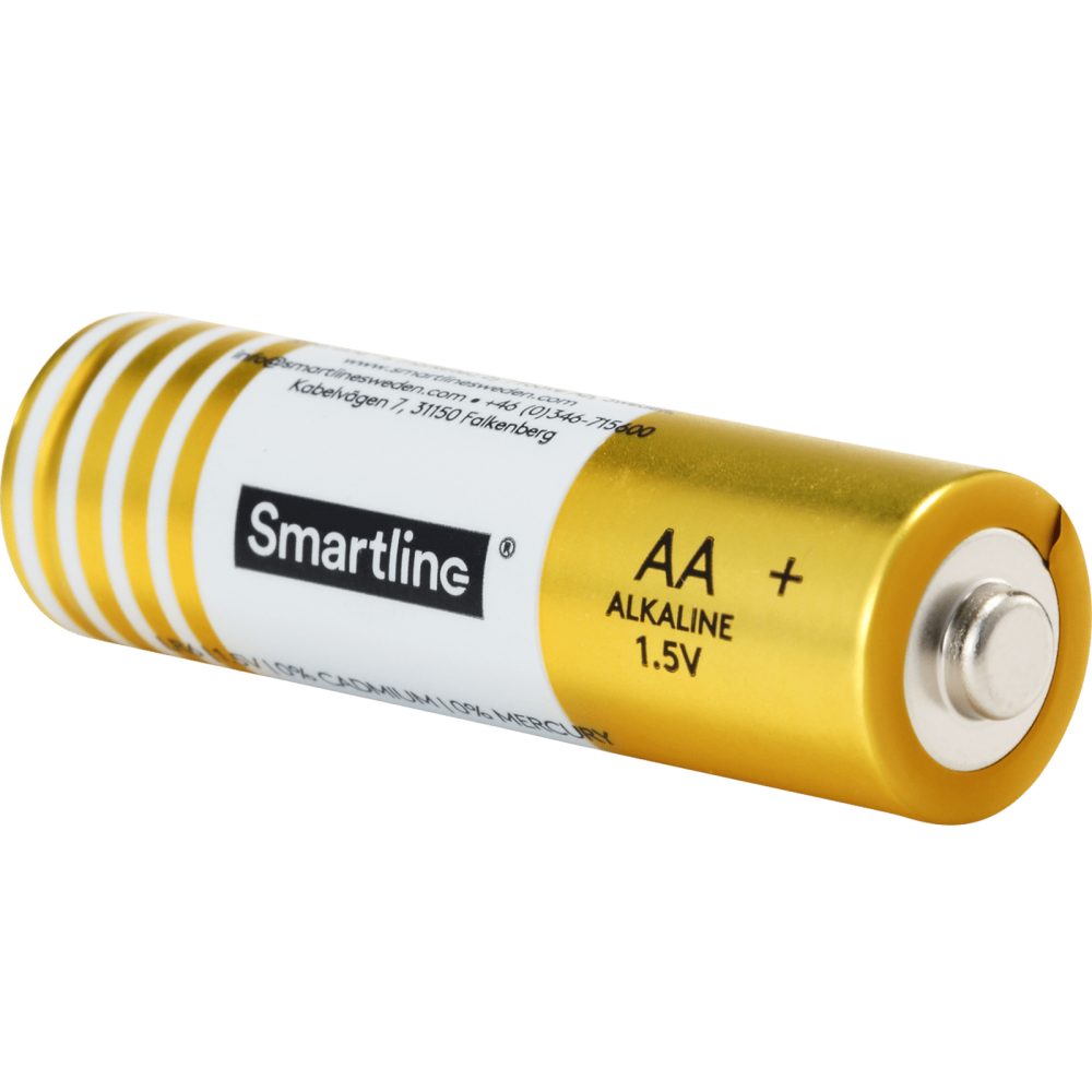 Smartline Smartline Alkaliskt Batteri AA LR6 1.5V 4-pack - Teknikhallen.se