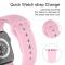 ColorPop Apple Watch 38/40/41 mm Silikon Armband (S/M) Ljus Rosa - Teknikhallen.se