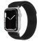 ColorPop Apple Watch 38/40/41 mm Armband Nylon Trail Loop Svart - Teknikhallen.se