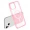  iPhone 15 Skal MagSafe Hybrid Glitter Rosa - Teknikhallen.se