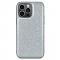 DG.MING DG.MING iPhone 14 Pro Skal Lder Glitter Silver - Teknikhallen.se