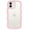 holdit holdit iPhone 12/12 Pro Skal Wavy Pink Transparent - Teknikhallen.se