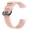  Ihligt Silikon Armband Fitbit Charge 4/3 (L) Ljus Rosa - Teknikhallen.se