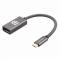  USB-C till DisplayPort DP Hona Adapter 4K 60Hz Gr - Teknikhallen.se