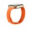  Silikon Armband Apple Watch 41/40/38 mm - Orange - Teknikhallen.se