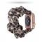  Scrunchie Silk Leopard Armband Apple Watch 42/44/45/49 mm - Teknikhallen.se