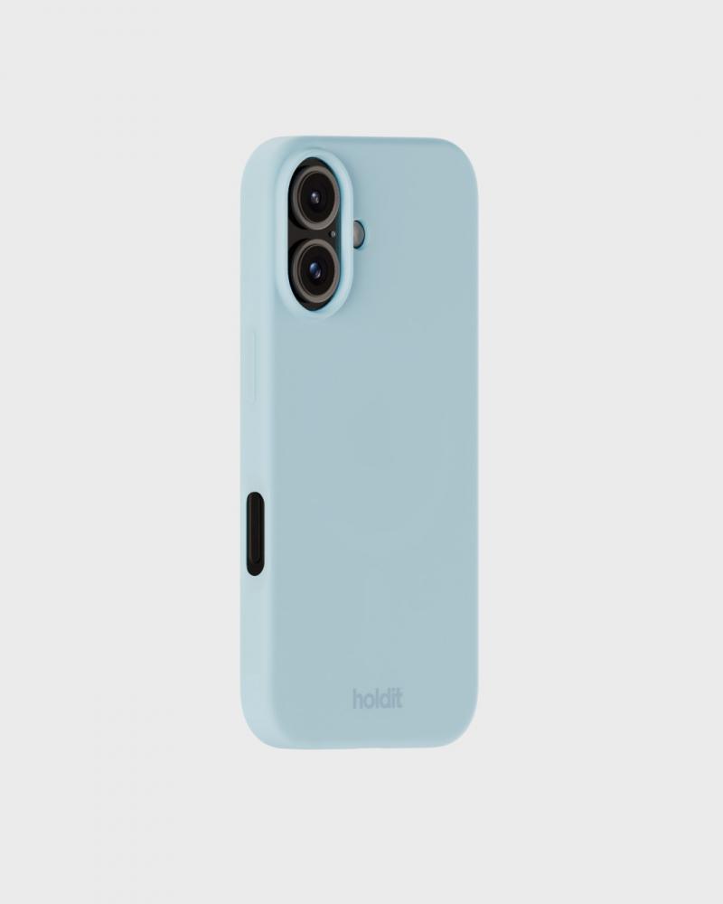 holdit holdit iPhone 16 Skal Silikon Mineral Blue - Teknikhallen.se