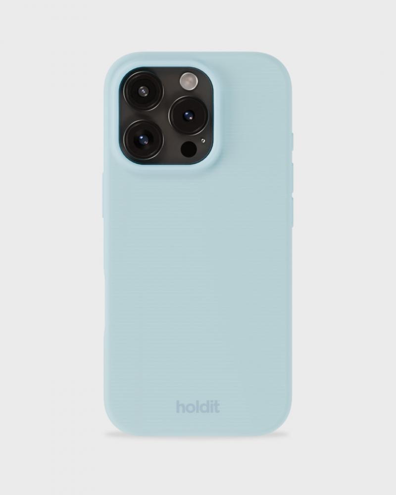 holdit holdit iPhone 16 Pro Max Skal Silikon Mineral Blue - Teknikhallen.se