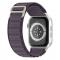 ColorPop Apple Watch 42/44/45/49 mm Armband Alpine Pro Loop Deep Purple - Teknikhallen.se